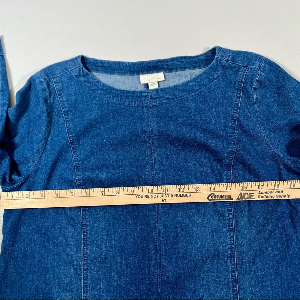 J. Jill Blue Denim Dress - Picture 10 of 16